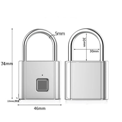 Keyless USB Rechargeable Smart Padlock